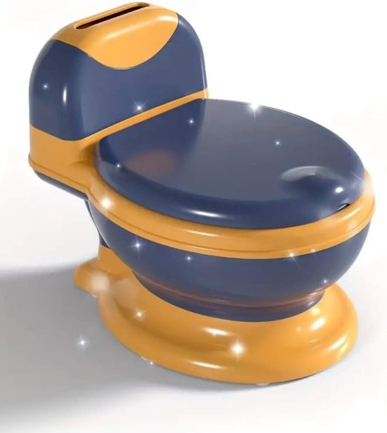 Plaspotje Toilettrainer voor Kind; Peuter&Baby-Potje met deksel Toilet Potje Peuter-WC