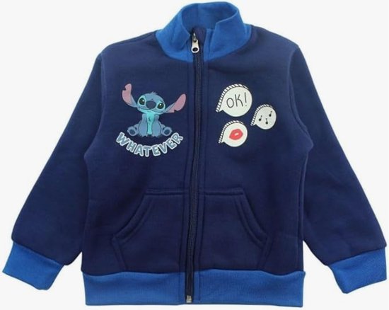 Disney Lilo & Stitch Set - Combinaison jogging / Combinaison loisirs - Gilet + Pantalon - Taille 92