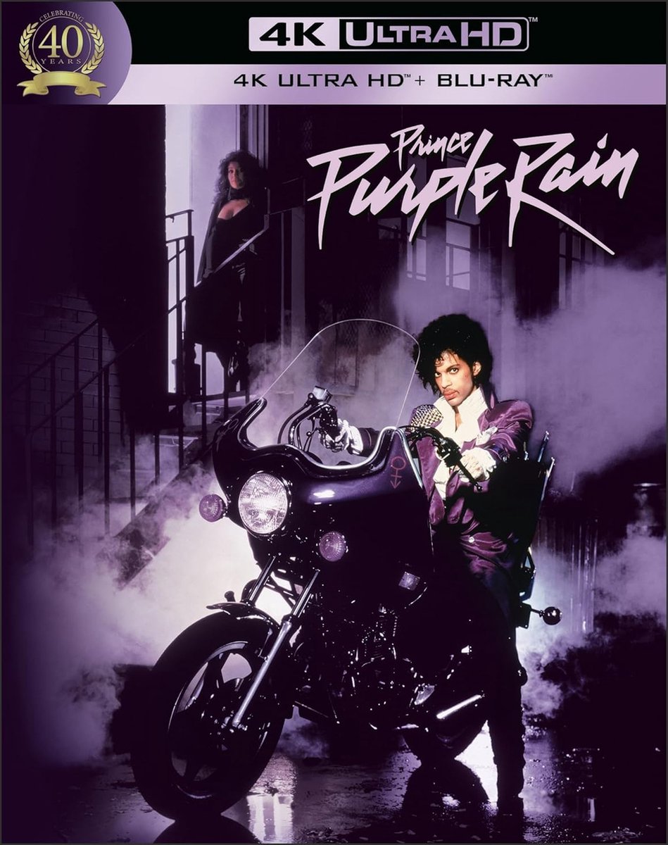 Purple Rain - 4K UHD + blu-ray - 40th Anniversary - Import