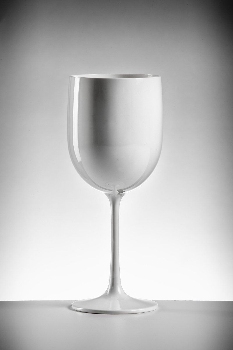 Champagneglazen 48cl 24 stuks Wit Moët & Chandon Champagneglazen model Kunststof glazen Plastic glazen Herbruikbare glazen