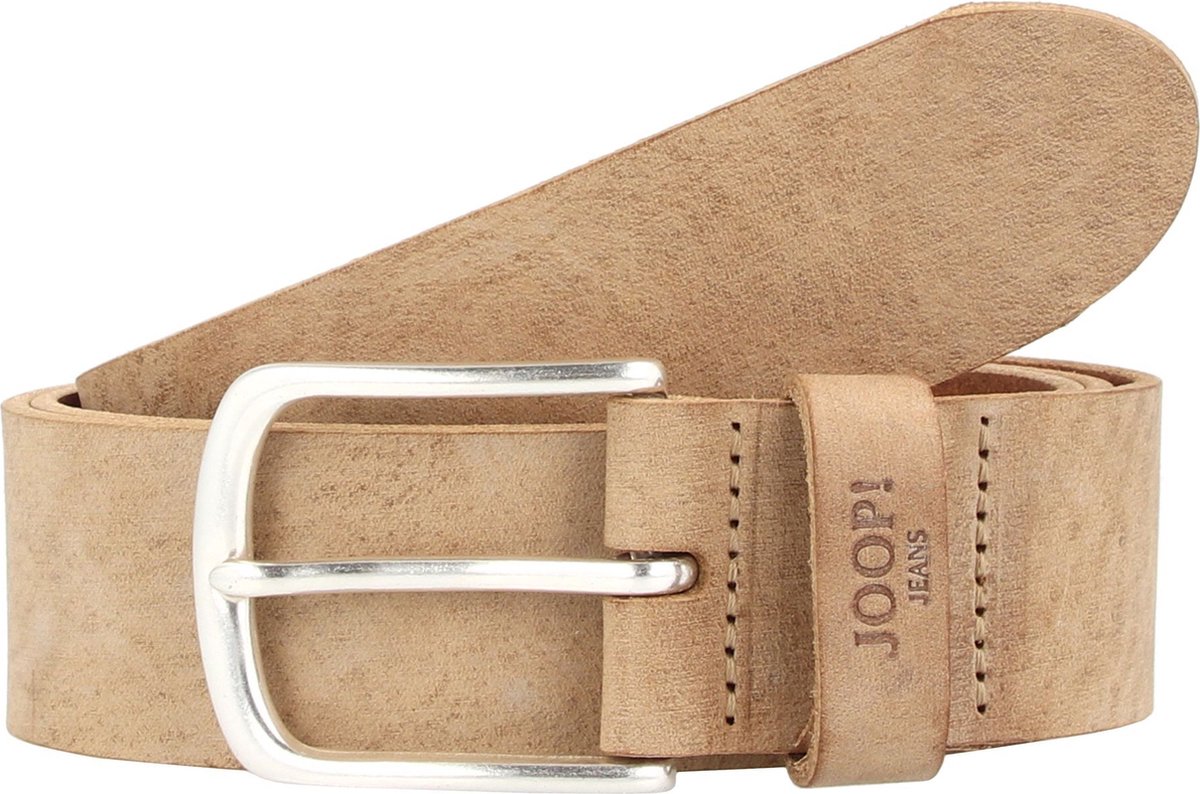 Joop! Jeans Haka Riem Leer - Jongens - 105 cm - beige