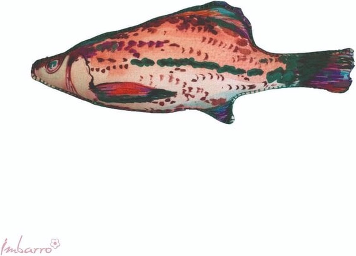 Imbarro kussen Fish Danio 55 cm