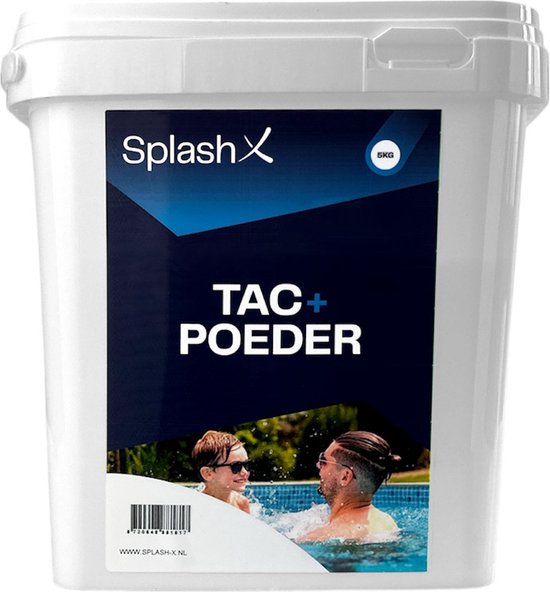 Splash-X TAC+ poeder - 5 kg - alkaliniteit zwembad verhogen