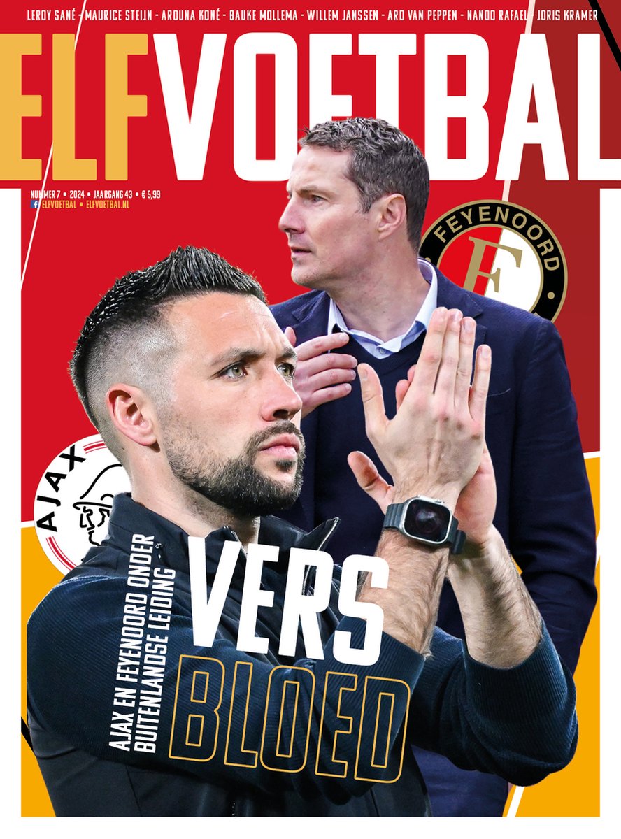 ELF Voetbal Magazine - NR 7 2024 - Tijdschrift - Magazine - Voetbal