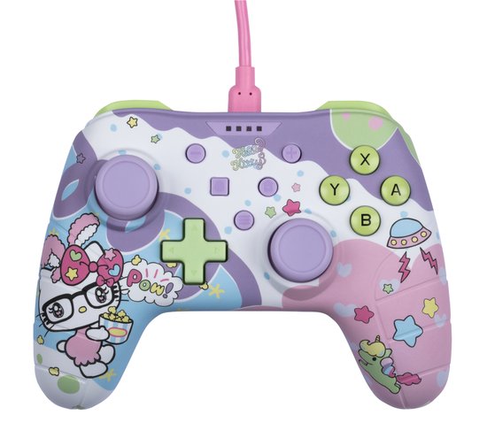 Hello Kitty - Switch 1 & 2 controller - 3m kabel - extra functies