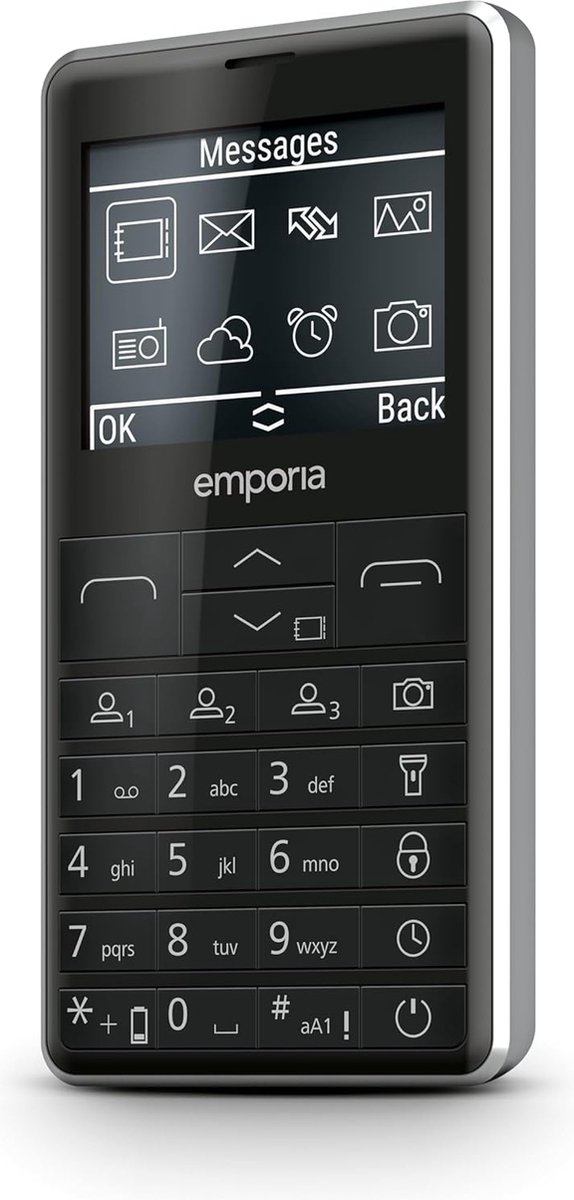Mobiele klaptelefoon zonder abonnement, telefoon voor senioren met noodoproep senioren telefoon mobile