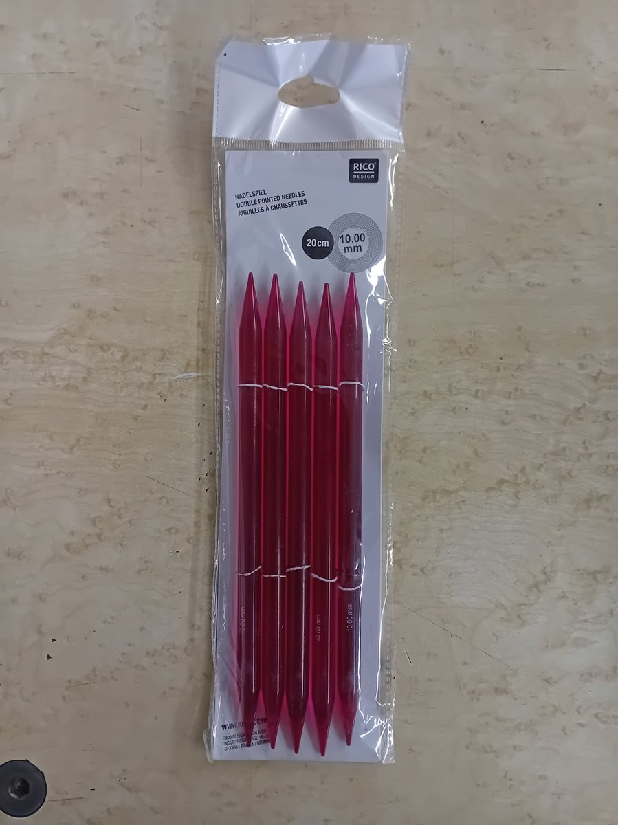 Rico Design Breinaalden 20cm 10mm