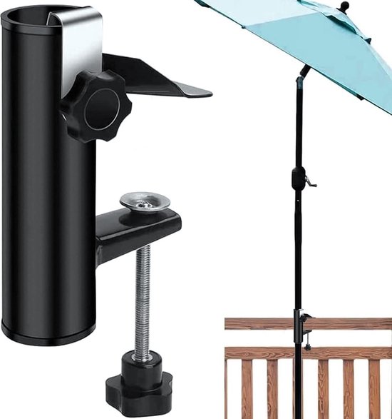 Parasolhouder balkon -verticaal vlakke reling