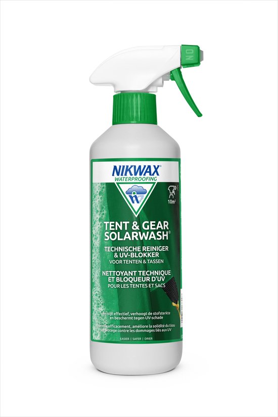 Foto: Nikwax tent gear solarwash spray on 500ml