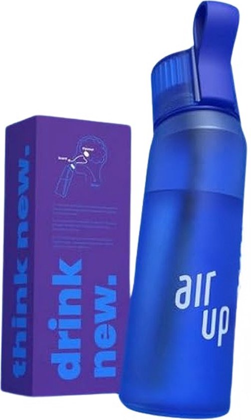 Air Up – Botella original naranja eléctrica de 650 ml 3 cápsulas de regalo, cápsulas aromatizadas, 0 calorías