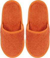 Badslippers Badstof Uni Pure met Zool Terra Maat 43 - 1 Paar