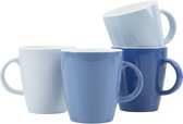 Gimex - Color Line - Mug - Ciel - 380 ml - 4 Pièces