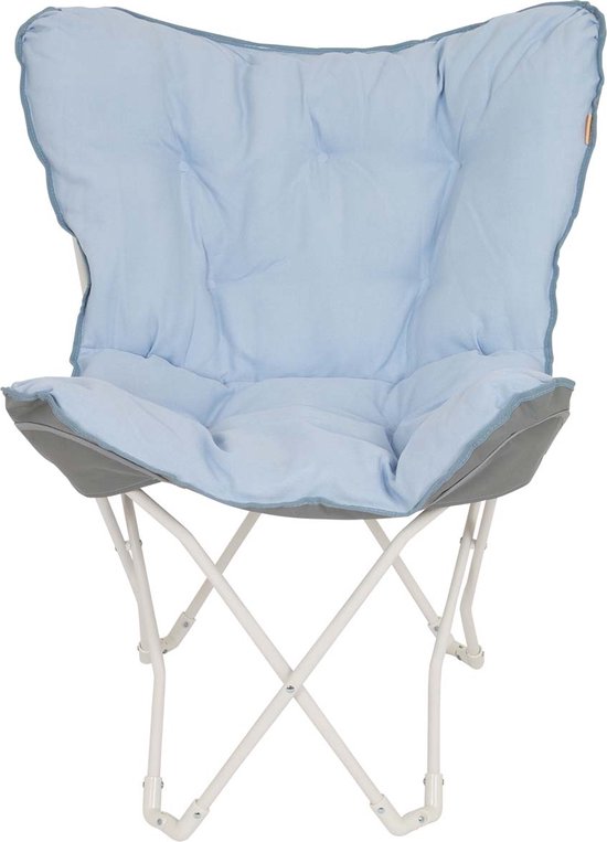 Bo-Camp - Pastel - Vlinderstoel - Murat - Blauw van Bo-Camp — afbeelding 4