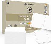 Milieuvriendelijk Wasmiddeldoekjes 120 Wasbeurten Geurvrij Wasstrips Wasmiddel Geurloos Parfumvrij Wasvellen Wasdoekjes Detergent Sheets - Plasticvrij Biologisch Afbreekbaar