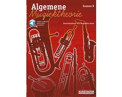 Omslag van Algemene Muziektheorie - Examen B (Boek Inclusief Online Audio) HaFaBra