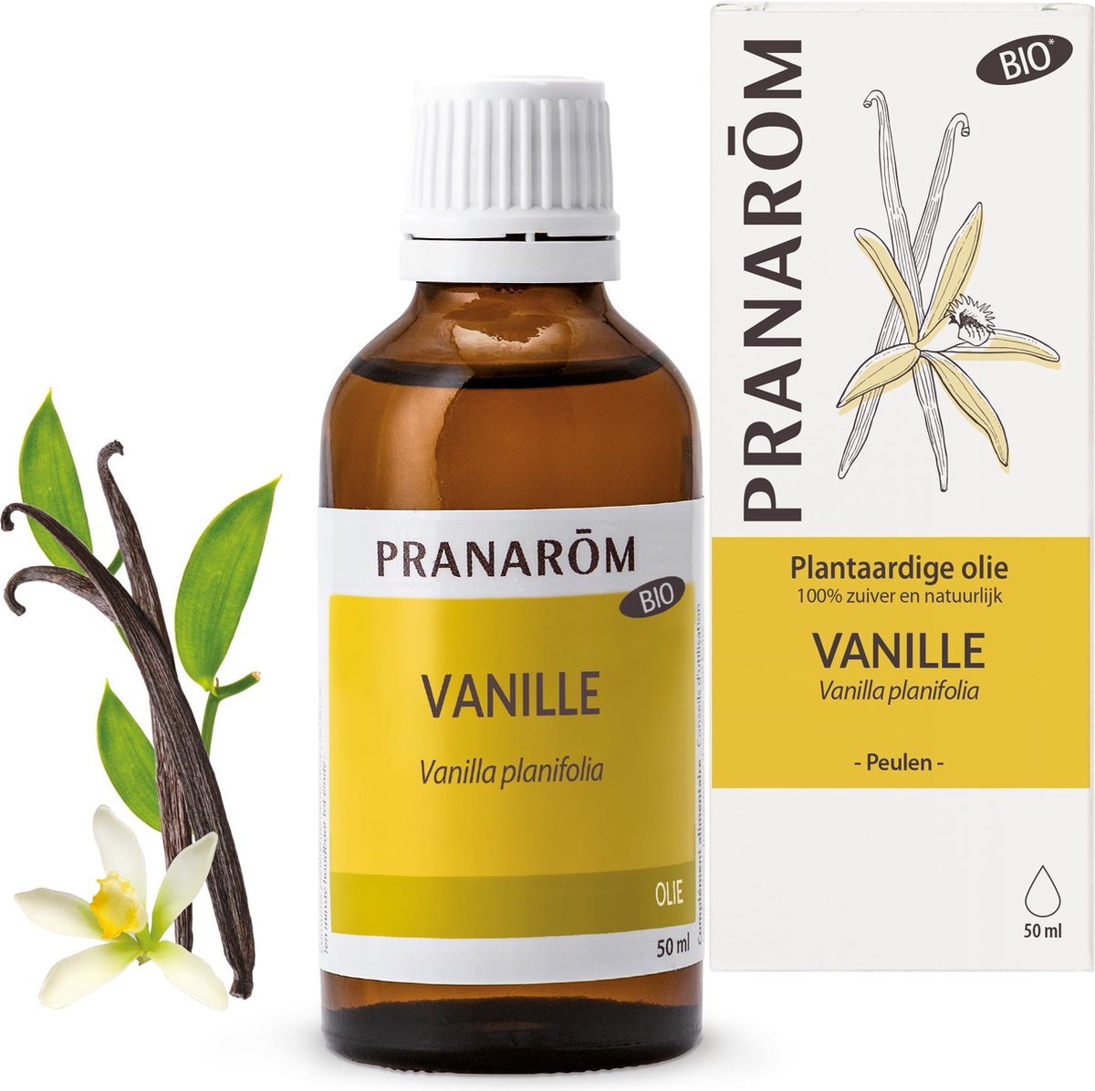 Pranarom - Vanille Plantaardige Olie - Bio - 50 ml