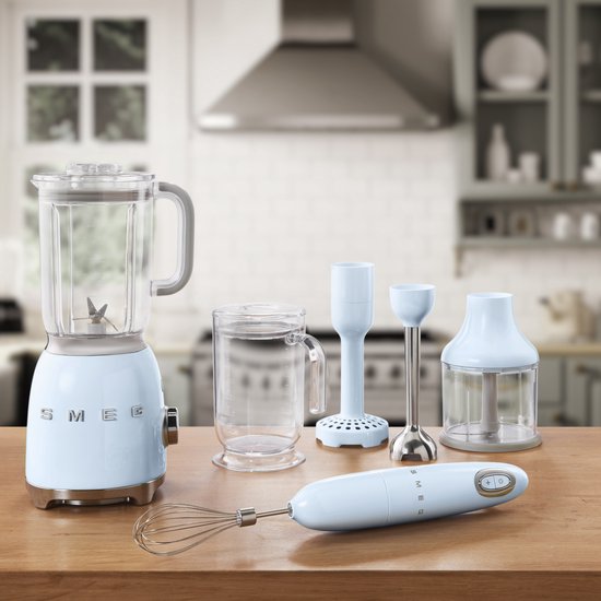 SMEG BLF01PBEU - Blender - Pastelblauw - 800W - 1,5L - Jaren '50-stijl van SMEG — afbeelding 4