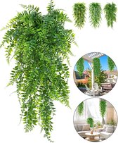 Boncy® Premium Kunstplant - Hangplant Groen Kunstplanten - Nep planten voor Binnen en Buiten - Kamer Decoratie - Nepplanten Kunst plant - Kunstbloemen