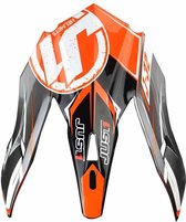 Just1 J32 Pro Helmklep-Just1 J32 Pro Moto X Red