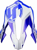 Just1 J12 Helmklep-Just1 J12 Flame Blue