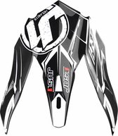 Just1 J32 Pro Helmklep-Just1 J32 Pro Moto X White