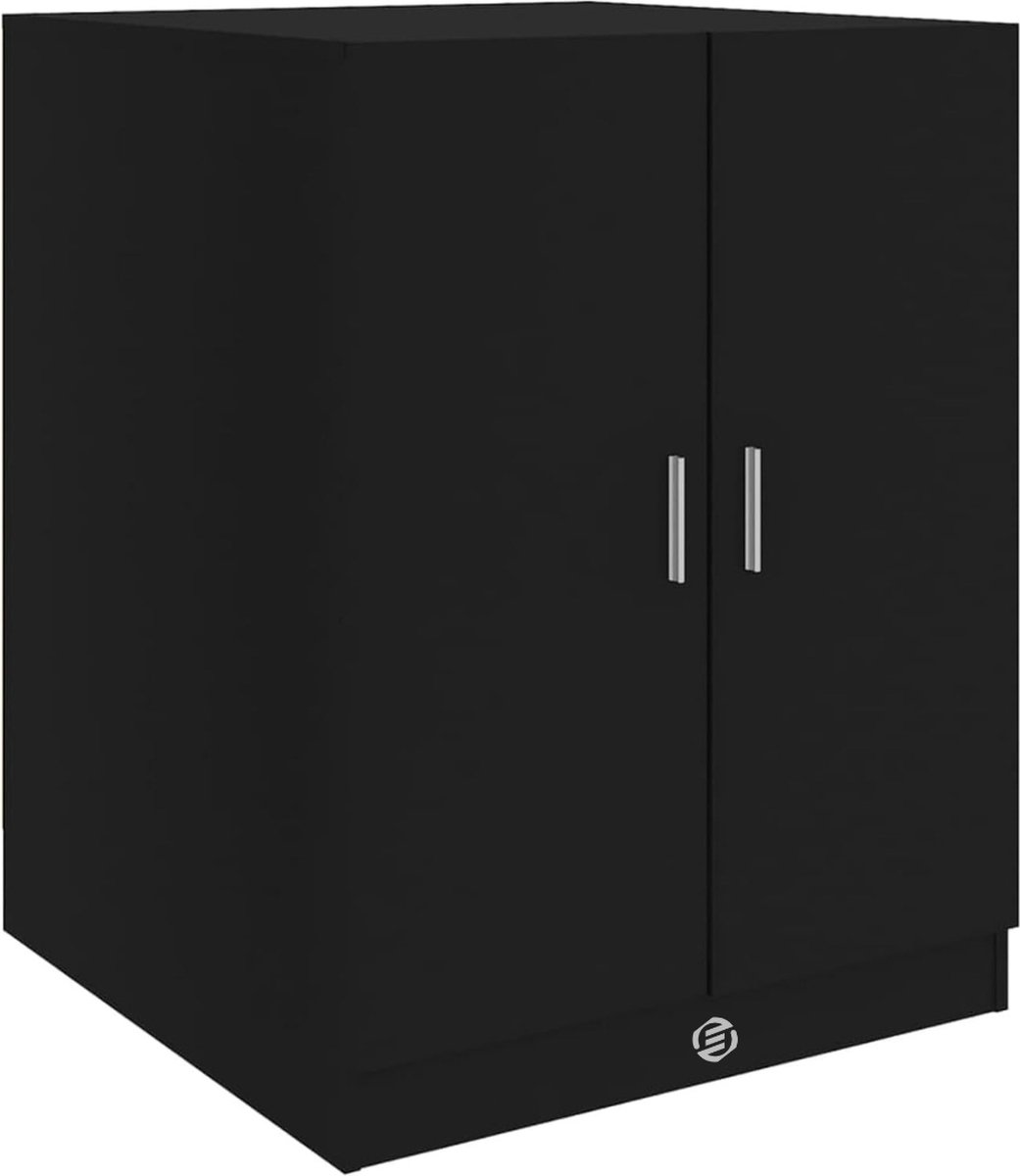Equivera Wasmachine Ombouw - Wasmachine Kast - Wasmachine Opbouwmeubel - Wasmachine Meubel - Wasmachinekast