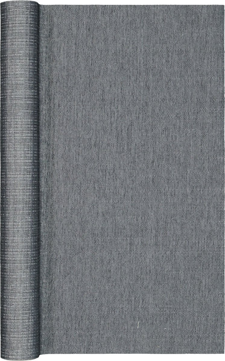 Textiel raamfolie - zelfklevend - Antraciet - 45x150cm - zonwerend – anti inkijk - hoogwaardige uitstraling - recycled PET - HR++(+) compatibel
