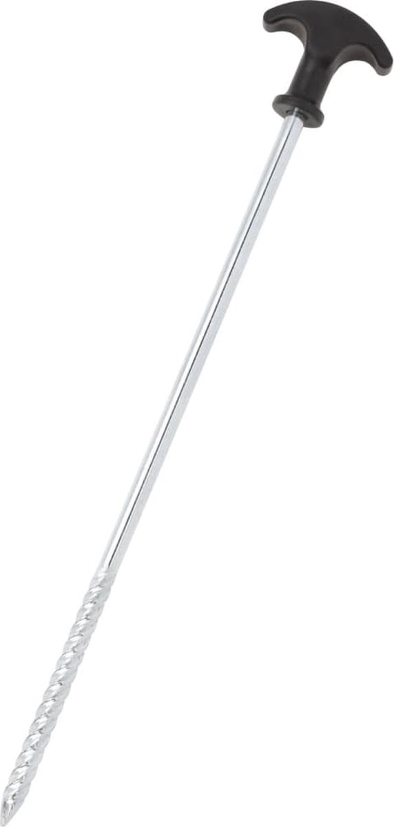 vidaXL - Tentharingen - 12 - st - Ø7 - mm - 30 - cm - gegalvaniseerd - staal van Merkloos — afbeelding 2