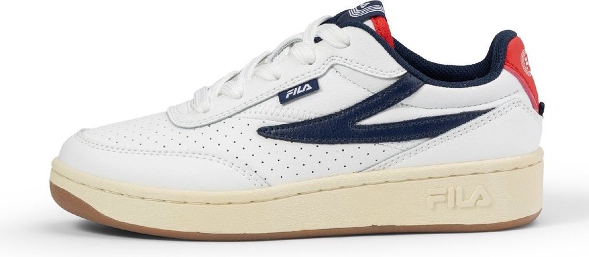 Fila Tennis Sneaker White-Fila Navy-Fila Red