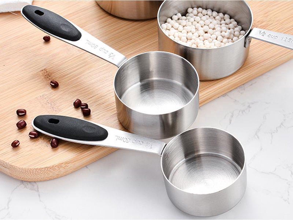 New Age Devi - 10-delige Maat-lepels set - Keuken accessoire - Met exacte hoeveelheden