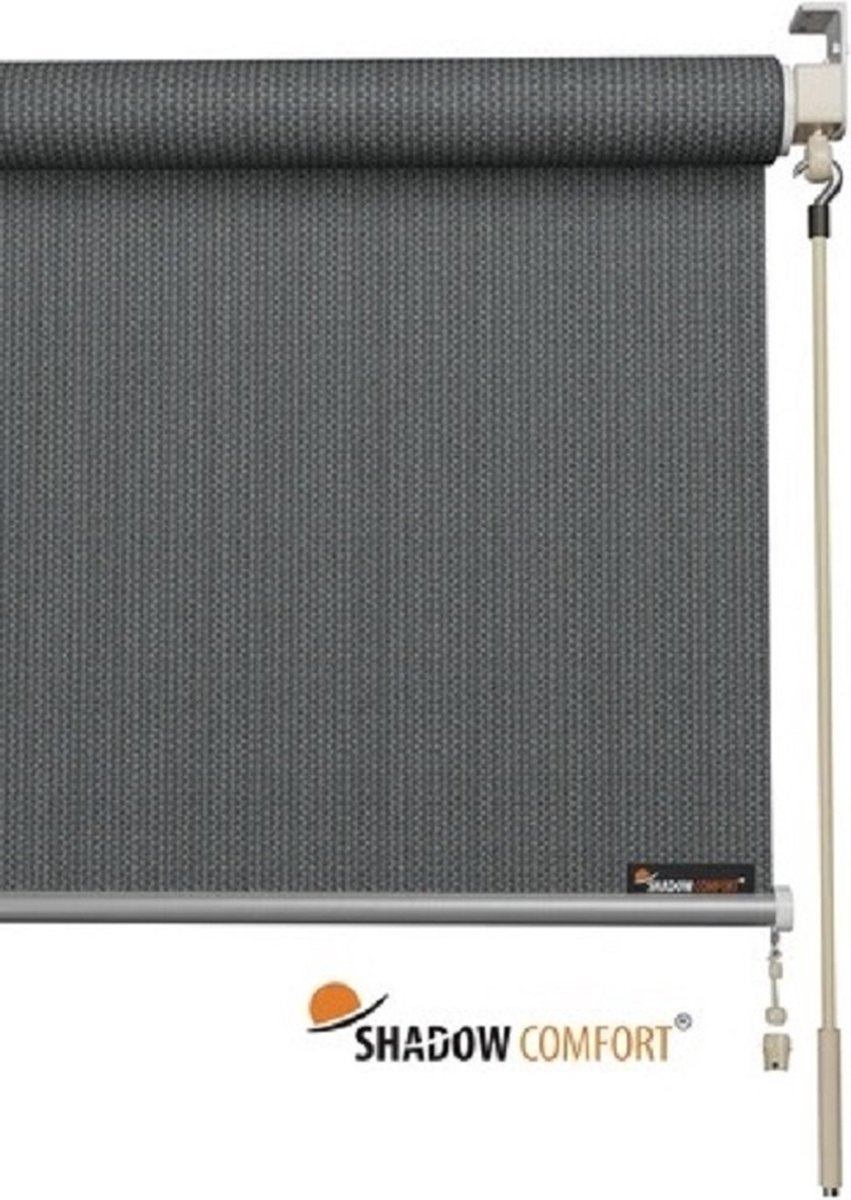 Shadow Comfort - buiten rolgordijn -cool grey - 98 x 240cm (BxH) - HDPE