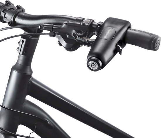 nean Fietsslot met alarm, fiets-alarmslot met geharde vierkante ketting en 2 x veiligheidssleutel, kettingslot met alarmsysteem, ketting-fietsslot, fietsslot, fietsslot, 8 x 8 x 900 mm