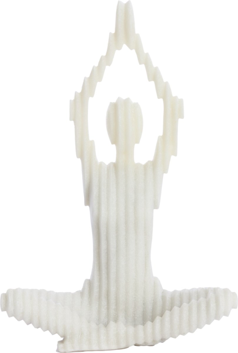 Ornament ZENNA - 28x17x41.5cm - Wit