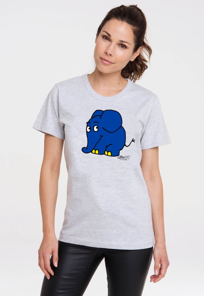 Logoshirt T-Shirt Sendung mit der Maus - Elefant-Logoshirt 1