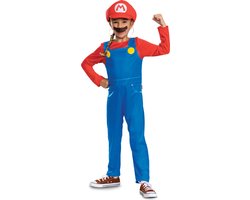 NINTENDO - SUPER MARIO BROS, Mario Elevated Fancy Aankleden, Maat M (7-8 jaar), Kind