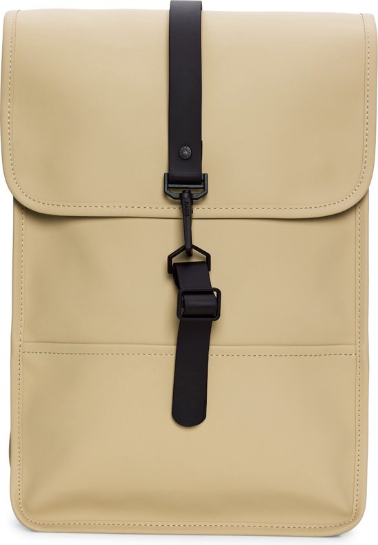 Rains Backpack Mini W3 Unisex Rugzak - Sand - 9 Liter