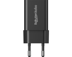 Kobo oplader voor eReader - Zwart - USB A aansluiting