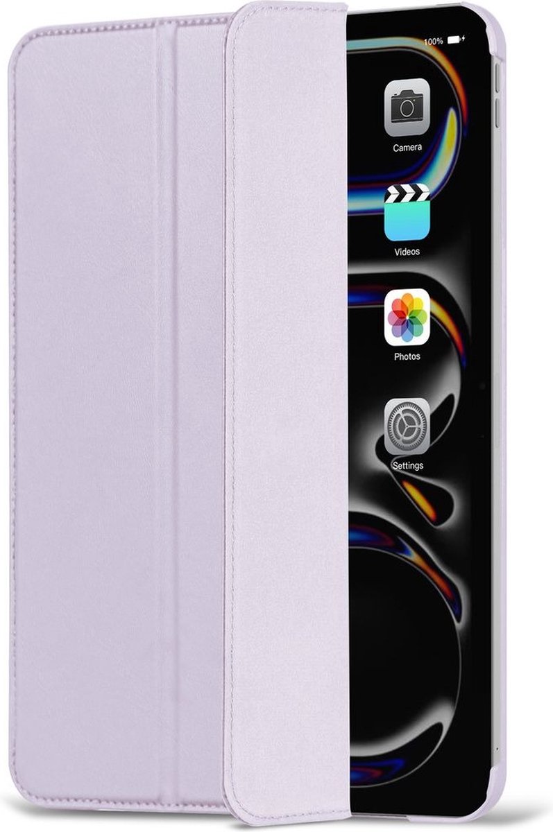 DECODED Tablet Hoes Geschikt voor iPad Pro Generatie 2024 model - 11 inch - Lavendel Paars
