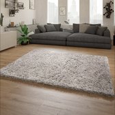 Paco Home Laagpolig Vloerkleed Woonkamer Abstract Patroon Used-Look Patroonmix Modern Bont, Maat:60x100 cm
