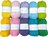 Éléments (L. Jaune - Jaune - Rose - L. Rose - Lilas - Violet - Blauw - L. Blauw - Vert - L. Vert)