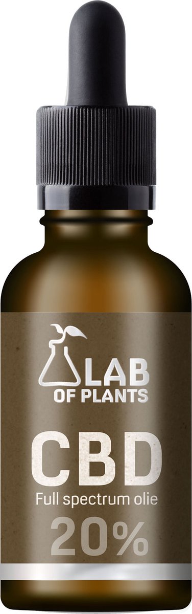 Goedkoopste CBD olie 20 Premium - Hoge zuiverheid - Ontspanning en rust - Full spectrum - Plantaardig supplement - 100 natuurlijk en vegan - Gebruiksduur 2 maanden