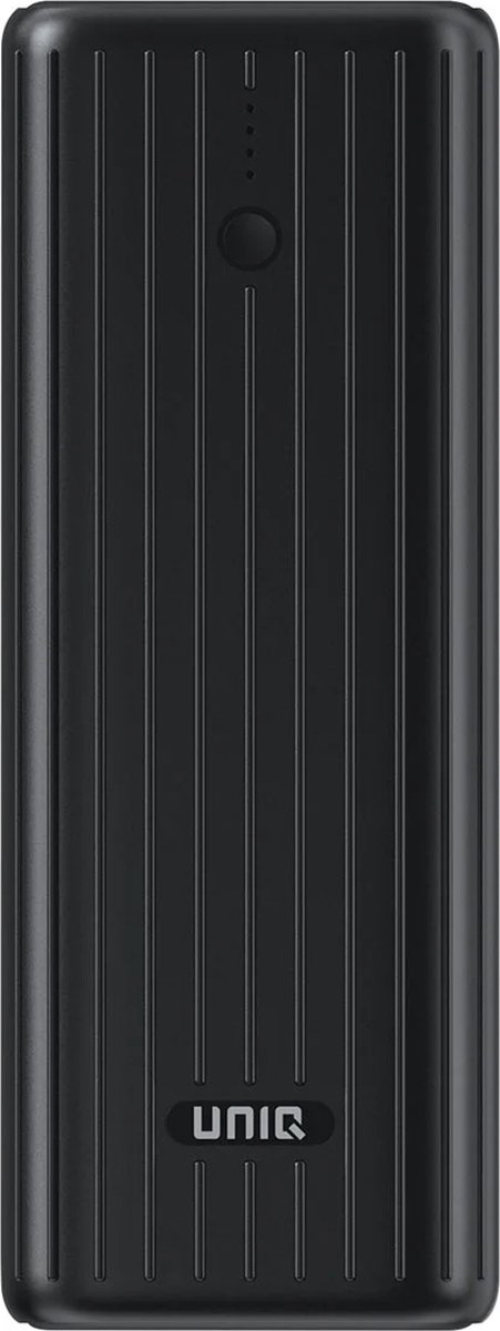 UNIQ Accessory Powerbank 20000 mAh - magsafe - stand - 30cm Cable - USB-C & USB-A ports - Black