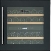 Bol.com Helvetia Inbouw wijnkoelkast H 60 cm - 2 temperatuurzones - 36 flessen - type HWTE236GN - 5-22°C aanbieding