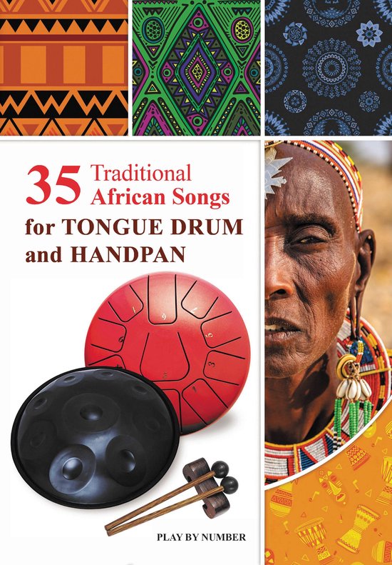 35 Traditional African Songs for Tongue Drum and Handpan - cover