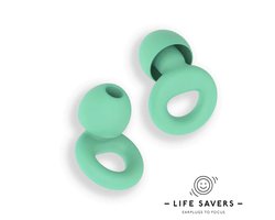 LIFE SAVERS | Earplugs to Focus | Oordoppen om te focussen | Oordoppen om te concentreren | Oordopjes | Concentratie | Focus | Noice Cancelling | 27dB | Mint