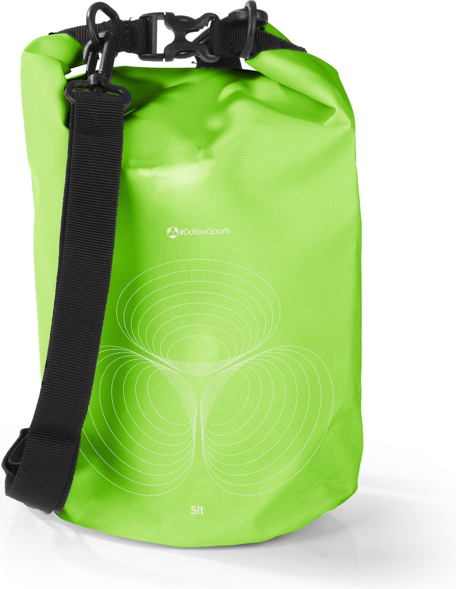 DoYourSports PVC dry bag Style 01 5L groen