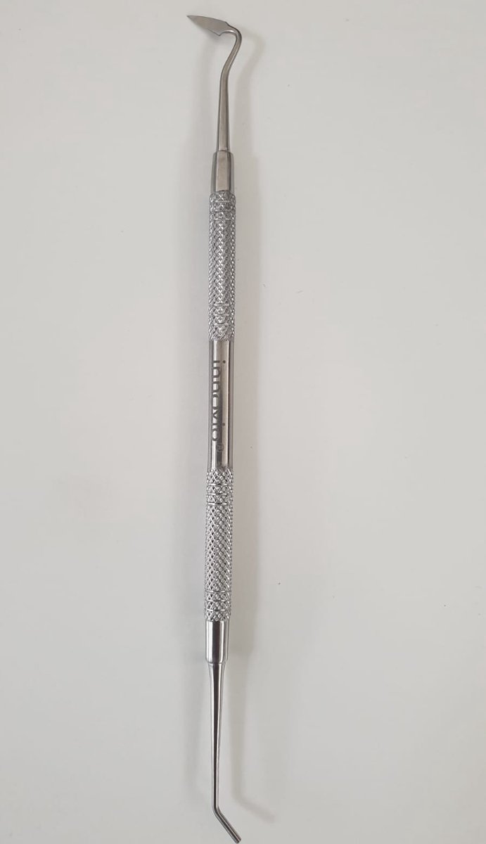 Goedkoopste Belux Surgical Instruments - Tandarts Instrument – Vulinstrument - Dubbelzijdig - Zilver - 17,5 cm