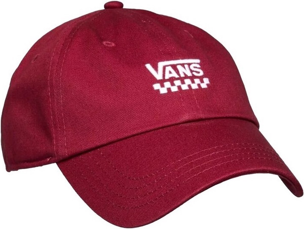Casquette vans rouge sale