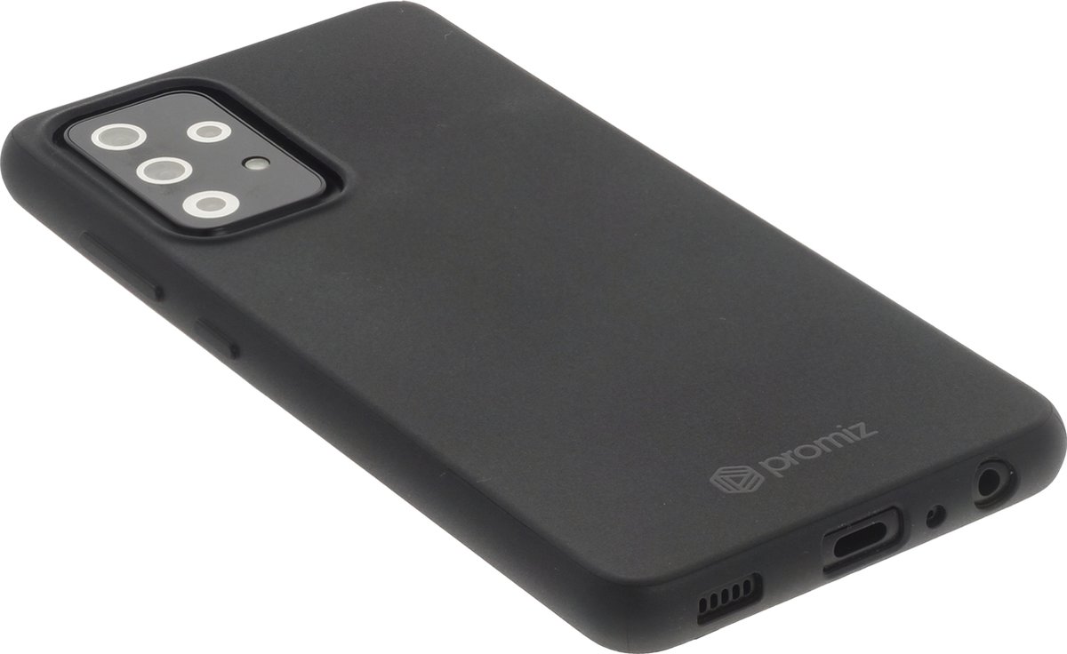 Promiz Soft Case, Black - Samsung Galaxy A72 4G / A72 5G