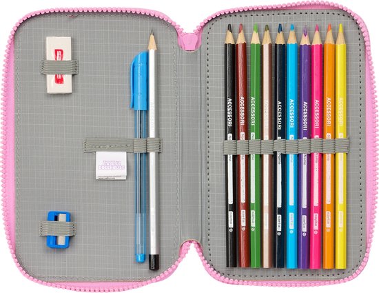 Gabby's poppenhuis Gevuld Etui, Party - 28 st. - 19,5 x 12,5 x 4 cm - Polyester